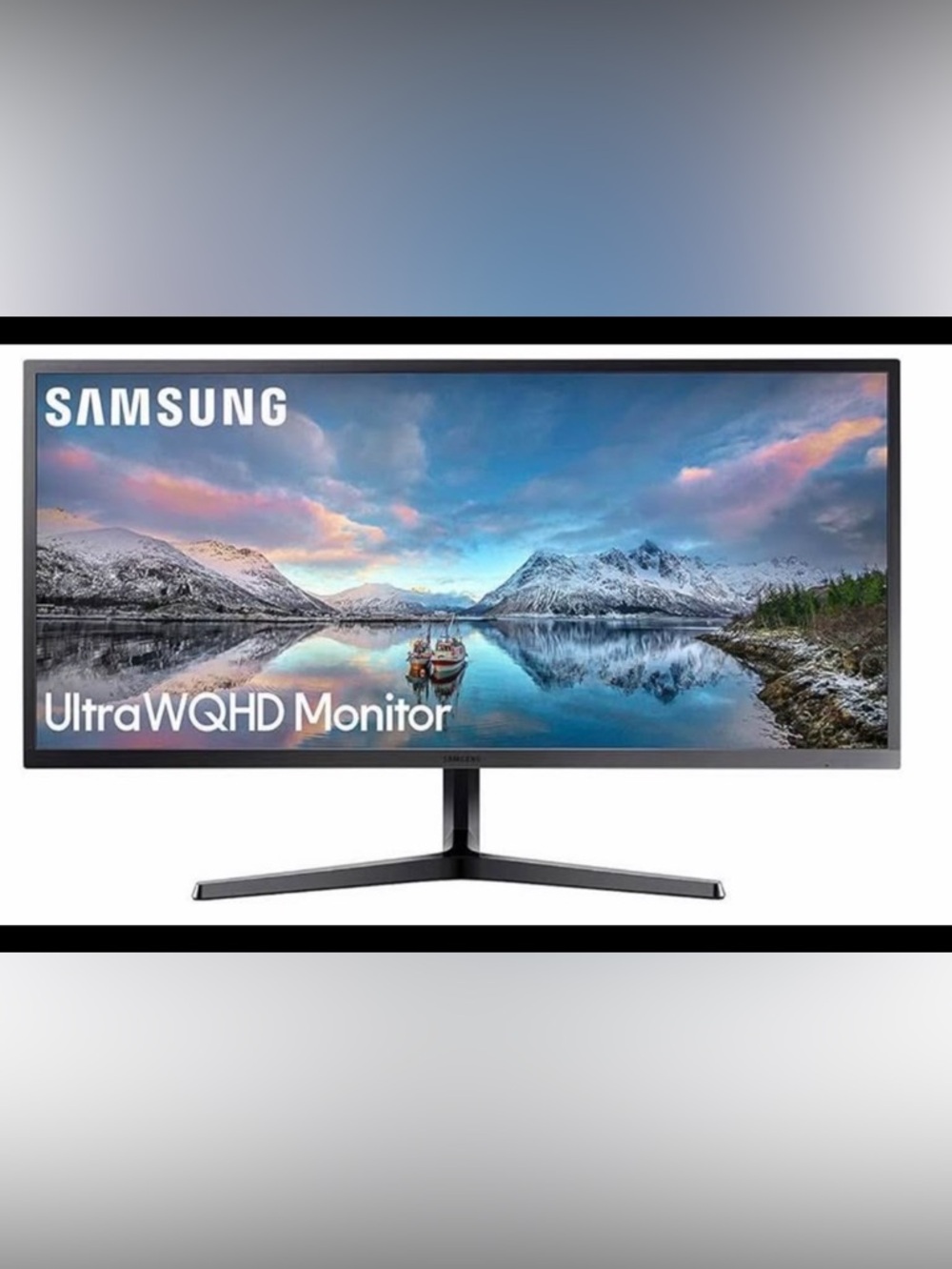 SAMSUNG 34-Inch SJ55W
Ultrawide Gaming Monitor
(LS34J550WQNXZA)75Hz
Refresh,WQHD